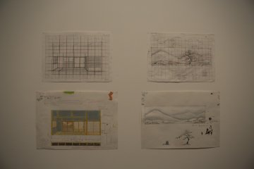 Set design and other sketches also accompanied the film giving you a further look into its production.