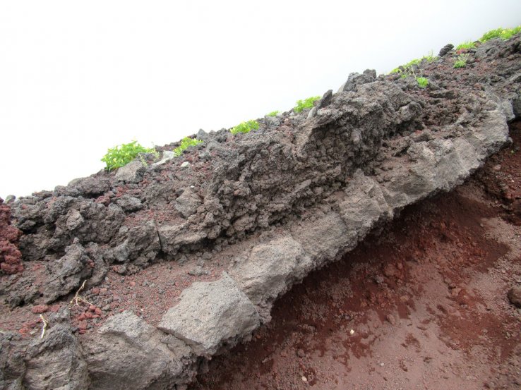 The steep and stony Fujinomiya Trail