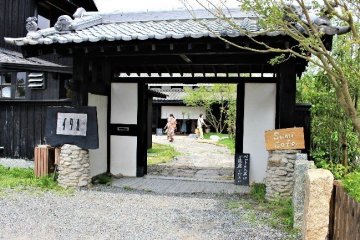 The Mataichi-salt maker also operates a cafe and a shop on the same premises