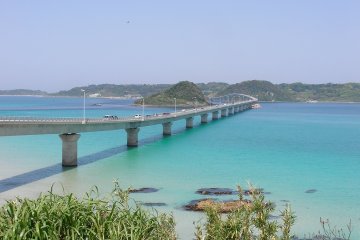 Tsunoshima Bridge is surrounded by stellar views