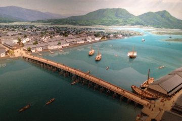 Diorama of Matsue's waterways