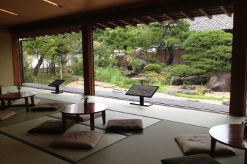 Tatami area of tea shop Kiharu