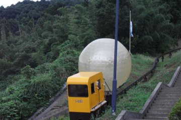 Zorbing at Ikawa X-Park