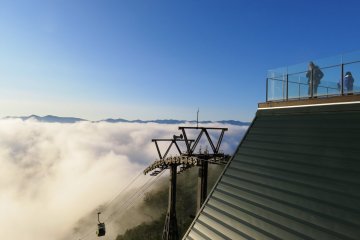 Imagine skiing, snowboarding or riding a toboggan on top of the world in a few hours from landing at Chitose Airport