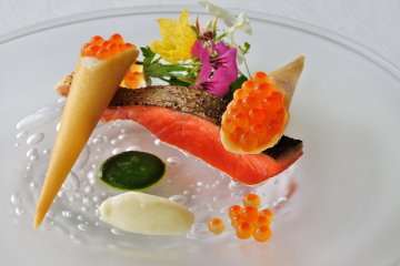 The freshest produce is showcased at Hoshino Resorts