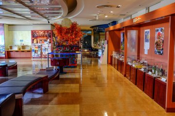 There is an interesting tourist information center inside the station that has great information on Hachinohe