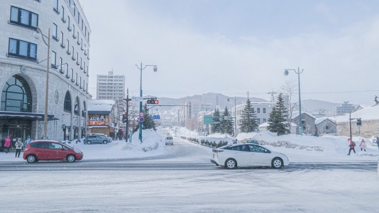Otaru roads