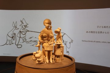 Kokemus - an exhibition hall - also has no additional charge. The hall brings Tove Jansson's stories to life with life size exhibits using special effects. 