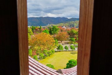 View from third floor of castle