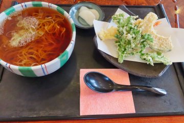 Kamishiroya Aizu restaurant's local Soba