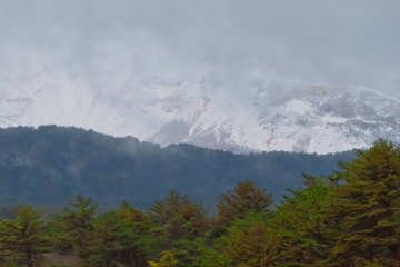 Mt. Bandai snow