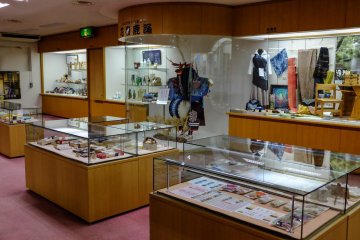 The culture exhibition inside the information center