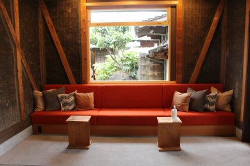 The hotel's reception