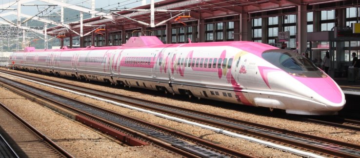 The Hello Kitty Shinkansen