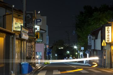 I managed to catch this bike as it sped through the empty streets