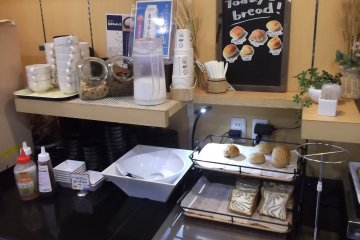Don't worry, the bread is often replenished