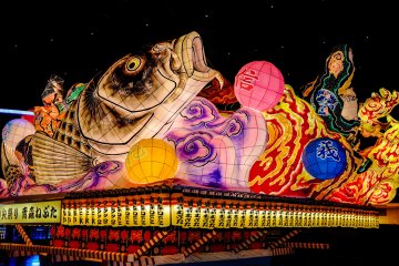 The Nebuta Floats really need to be seen to be believed. The incredible colour, intricacy and sheer size of the floats is mind-blowing