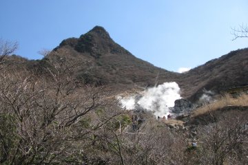 The view around Owakudani