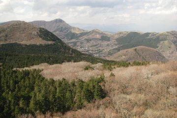 Spring view of Hakone