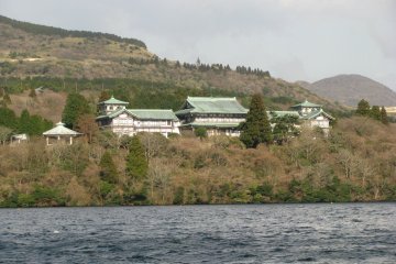 The view from the cruise ship