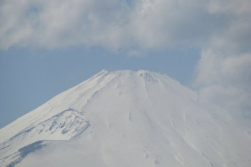 The top of Fuji-san