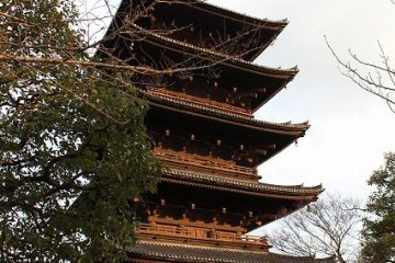 Goju-no-to in Toji, symbol of Kyoto