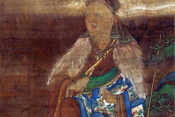 A portrait of En-no-Gyoja