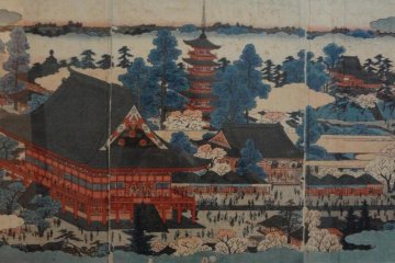 Ukiyoe painters such as Hokusai and Hiroshige created works of beauty featuring the island that are still with us today.
