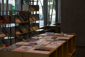 A large selection of information was available on future exhibitions around the country