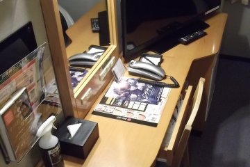 Not much room for my laptop here