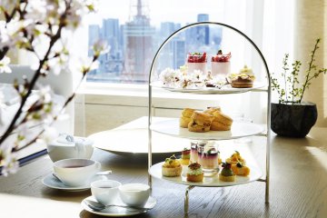 Sakura afternoon tea