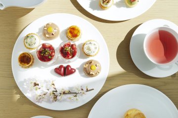 Sakura afternoon tea