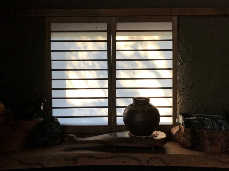 Inside the new cabin