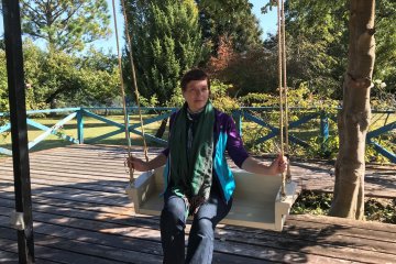 Relaxation after lunch; not that I had any stress...