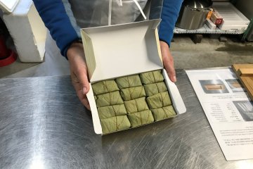 Finally all is transferred to a portable box. 