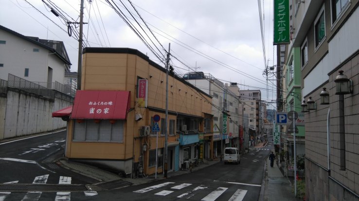 Old shopping street  