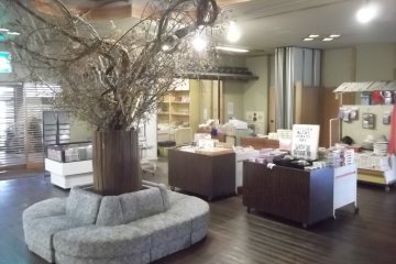 In the lobby
