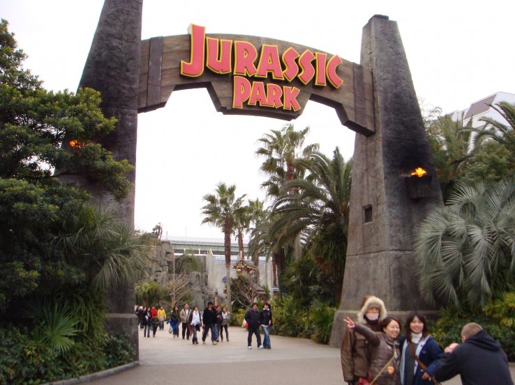 Head to Jurassic Park at Universal Studios Japan