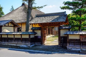 The entrance to the Former Numata Family Samurai Residence