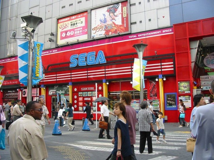 Sega Gigo is a huge game center where you'll spend a lot of time!