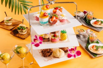 The afternoon tea event brings a slice of Hawaii to Yokohama