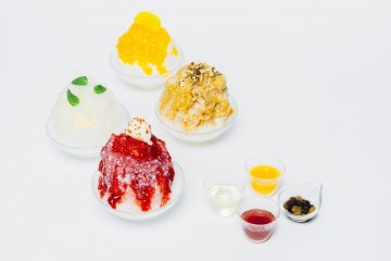 Kakigori for Adults at Akomeya Shokudo 2021