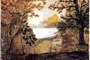 An example of Grandma Moses' artwork