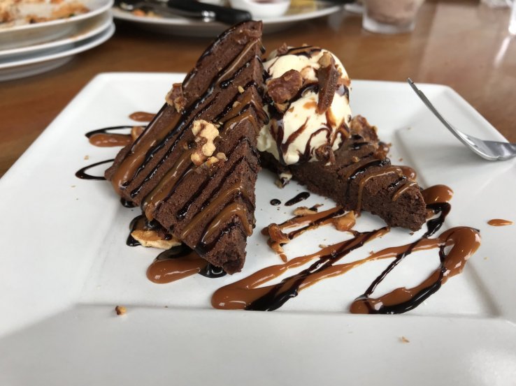 Brownie ala mode