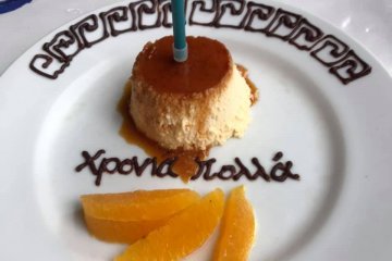 Greek cheesecake