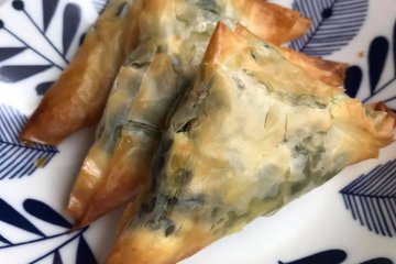 Crab Spanakopita