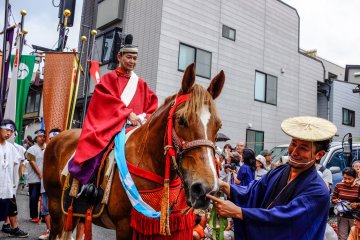 People are not the only ones to take part in the Autumn Festival