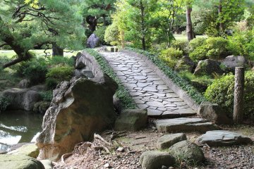 The hashi bridge leads to 'another world'