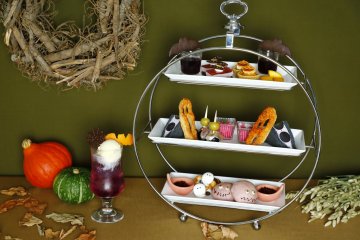 The themed afternoon tea event takes place throughout the month of October