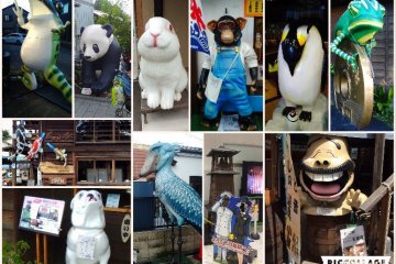Styrofoam Art in Kawagoe